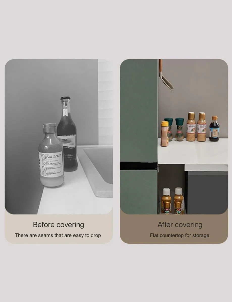Réfrigérateur – Cloison de séparation latérale pour comptoir de cuisine pour salle de bain et cuisine