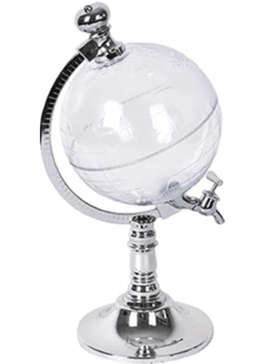Distributeur de bière transparent en forme de globe pour bar, maison, fêtes, bière