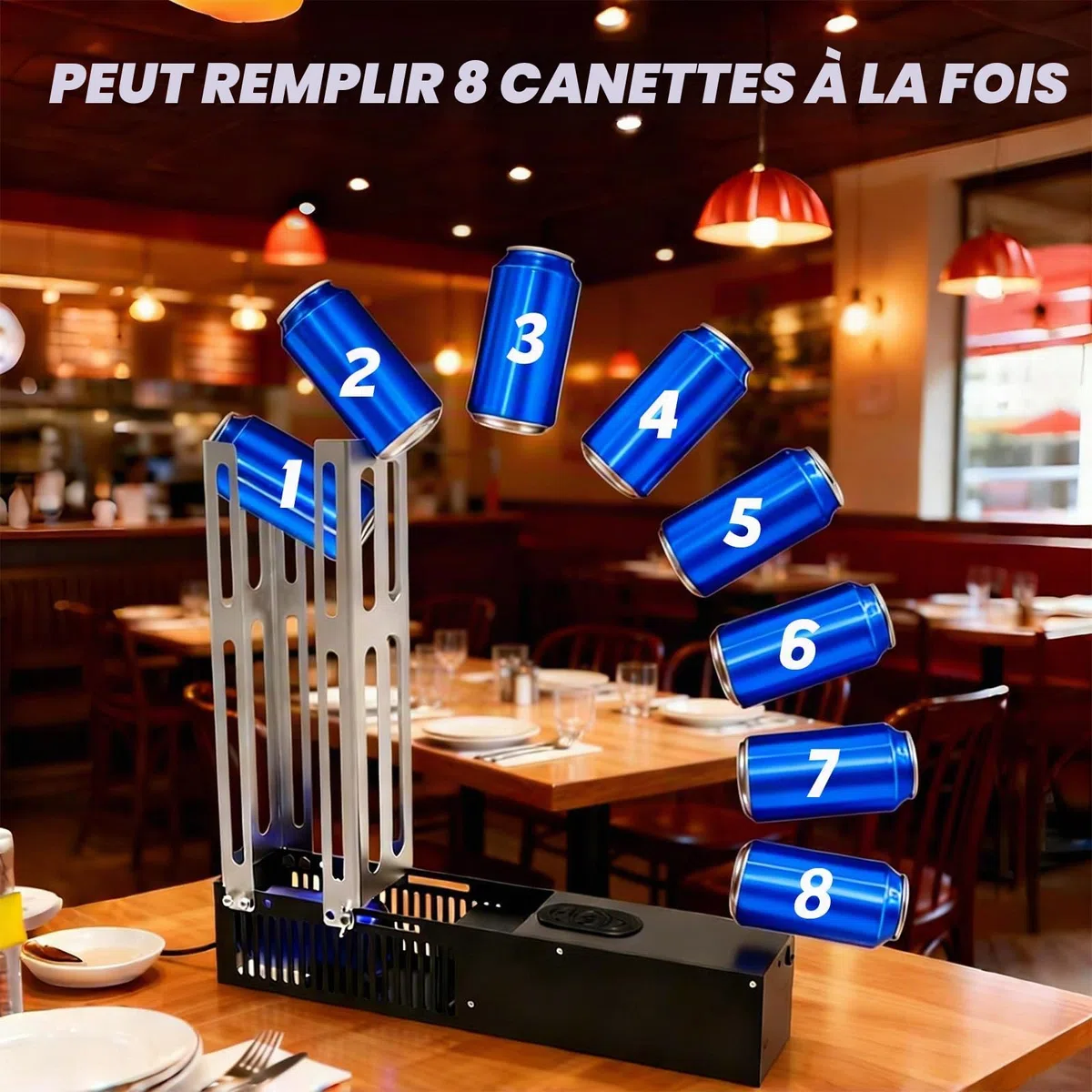 Broyeur De Canettes électrique, Automatique Compacteur Canette