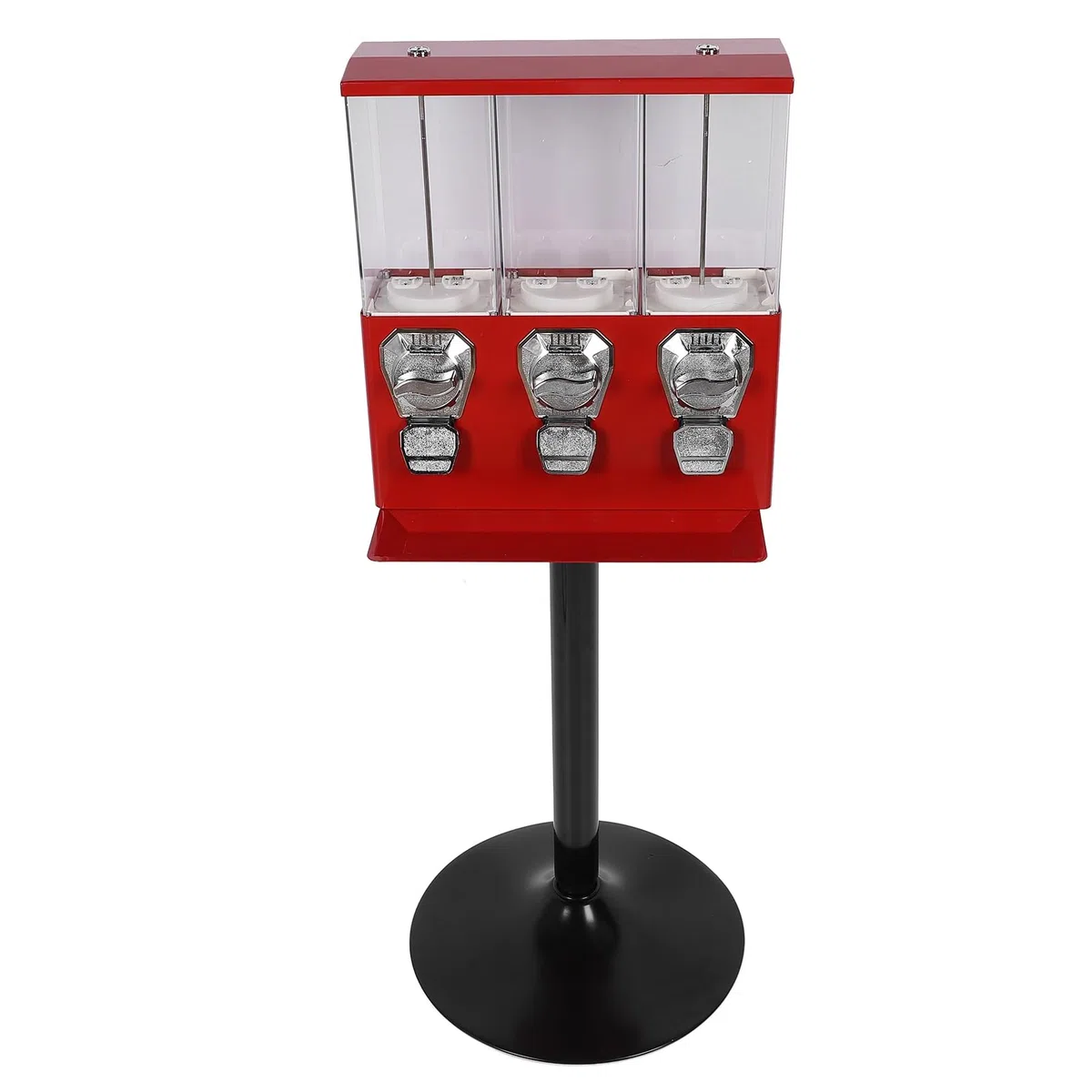 FILFEEL Distributeur Automatique Commercial avec Clés Antivol, Boîtes Individuelles Triples et Support à Pièces pour Magasins