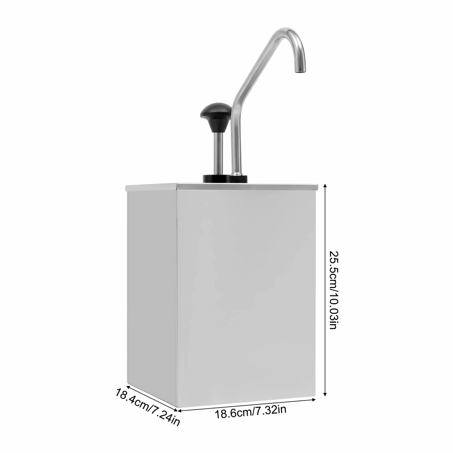 Distributeur de sauce avec réservoirs amovibles pour un rangement et une compression faciles, idéal pour le ketchup, la moutarde, la vinaigrette et d'autres liquides