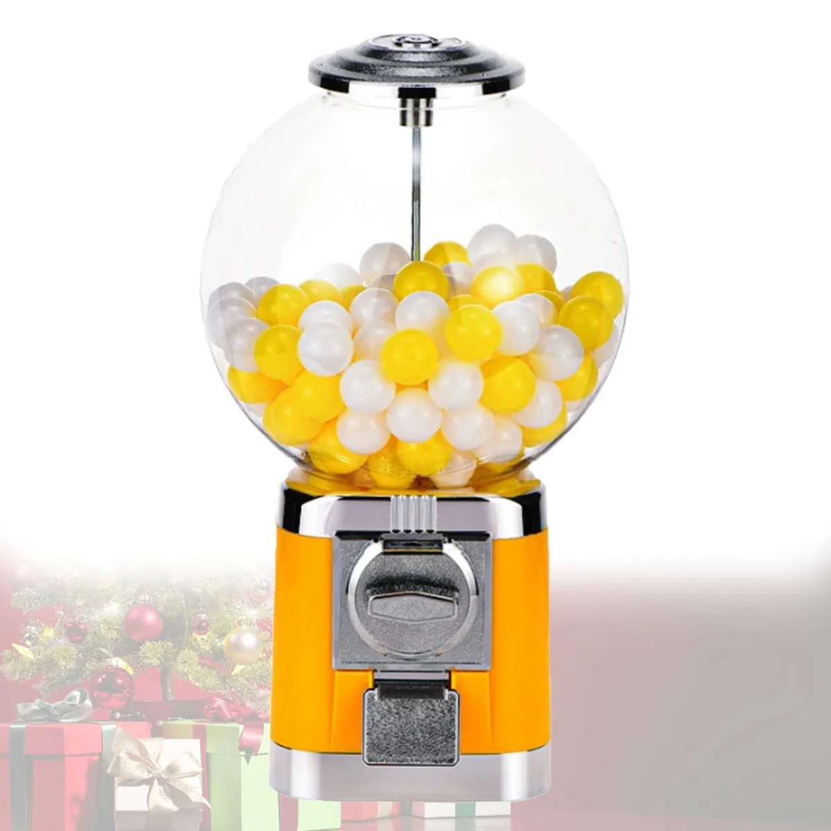 Distributeur de capsules avec 100 boules vides - Distributeur de jouets multi-usage pour magasins de détail