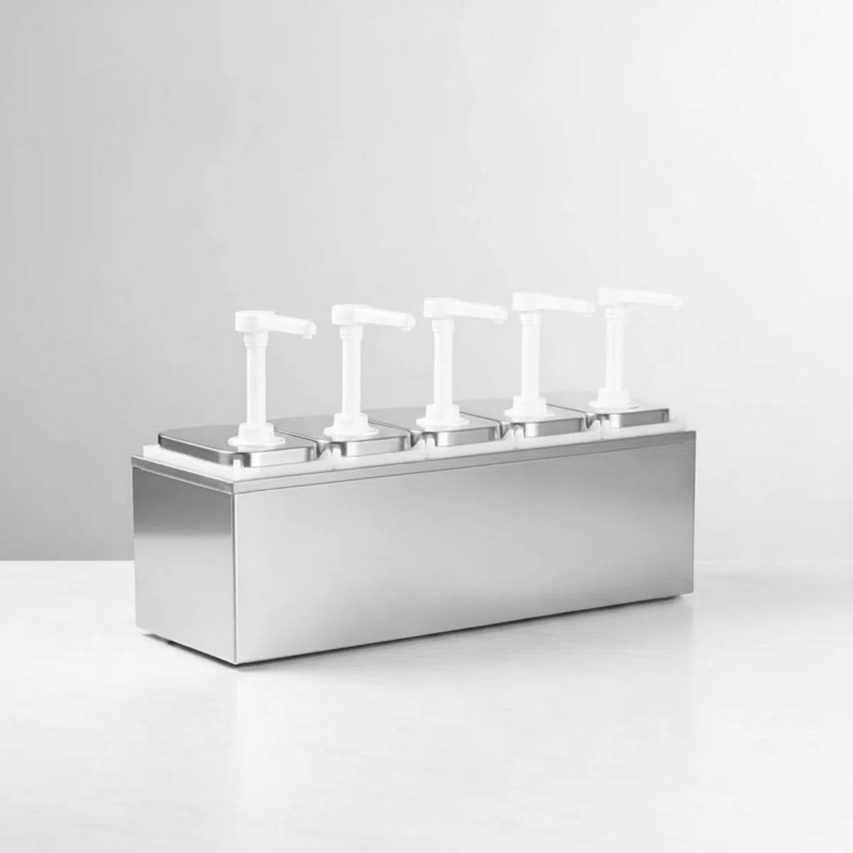 Pompe Doseuse Sirop Utilisation Facile Distributeur Sirop Réutilisable Distributeur de Sauce en Plastique pour Bar à Boissons, Style to 5