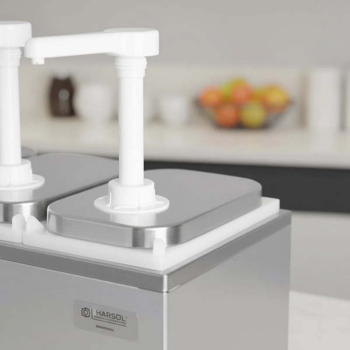 Pompe Doseuse Sirop Utilisation Facile Distributeur Sirop Réutilisable Distributeur de Sauce en Plastique pour Bar à Boissons, Style to 5