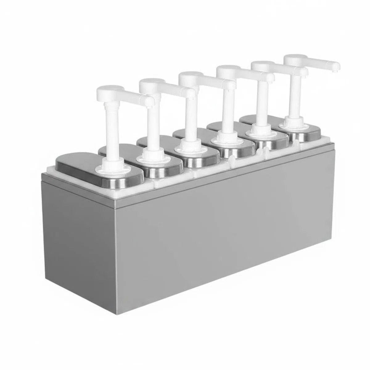 Pompe Doseuse Sirop Utilisation Facile Distributeur Sirop Réutilisable Distributeur de Sauce en Plastique pour Bar à Boissons, Style to 5