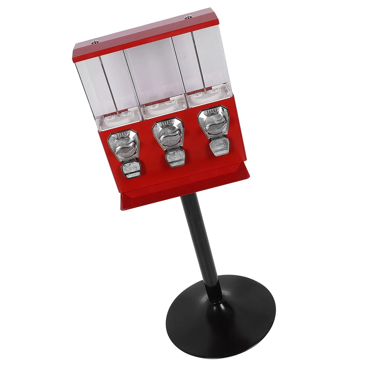 FILFEEL Distributeur Automatique Commercial avec Clés Antivol, Boîtes Individuelles Triples et Support à Pièces pour Magasins